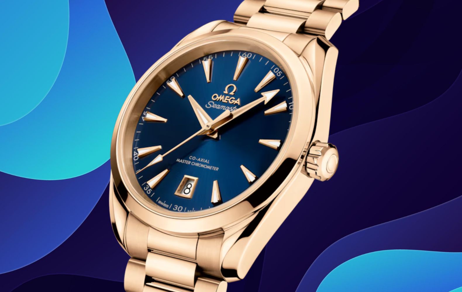 New Omega Aqua Terra Models Stunning Moonshine Gold Editions