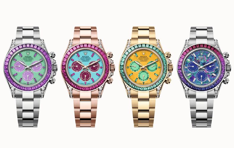 4 Rolex Daytonas Uniques Mis en Vente aux Enchères pour la Charité