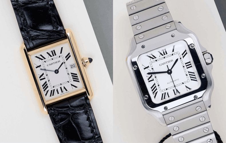 Cartier Tank vs. Santos: Ein kompletter Vergleich