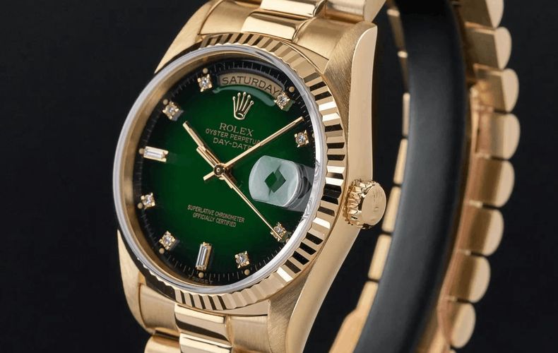 Guia de quadrantes verdes Rolex
