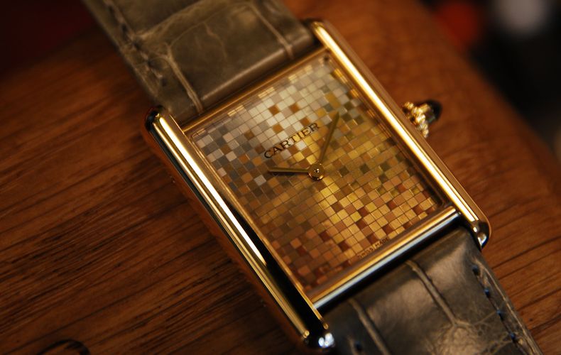 Cartier Tank Louis 'Mosaic': een klassieker