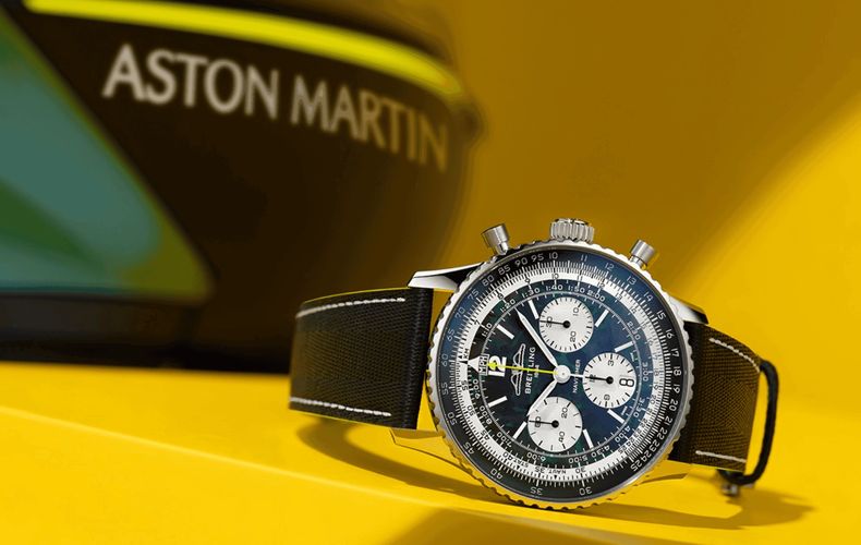 F1 x Breitling x Aston Martin: Il nuovo Navitimer che non ti serve