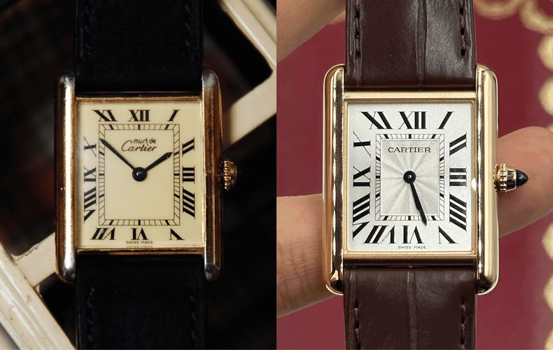 Cartier Tank Must vs Tank Louis Cartier: qual è la differenza?