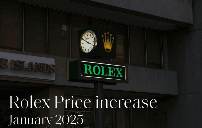 Aumento dos preços de loja da Rolex 2025