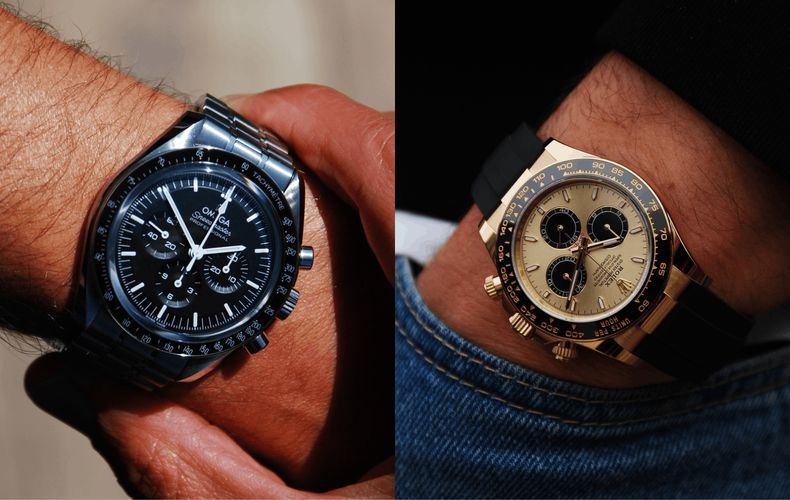 Rolex Daytona kontra Omega Speedmaster — który jest dla Ciebie lepszy?