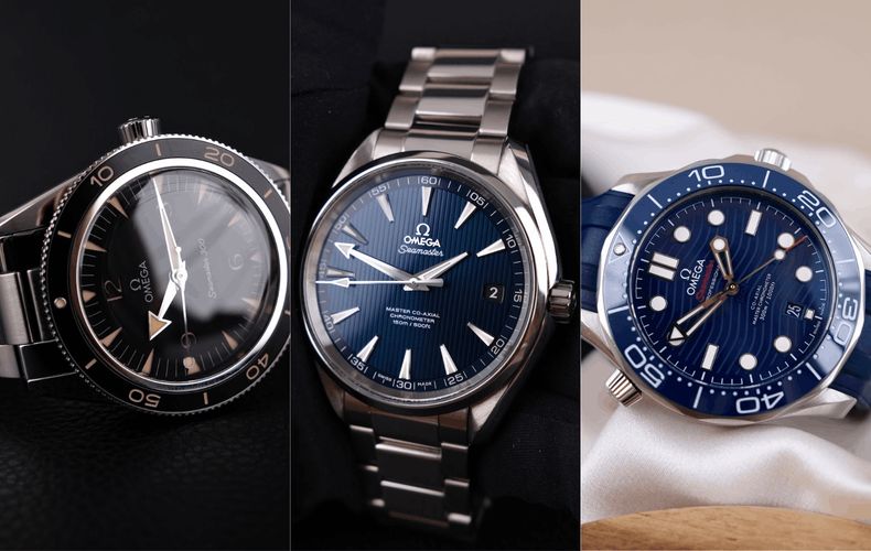 Omega Seamaster -mallien esittely