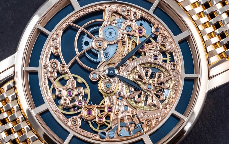 Orologi con quadrante scheletrato