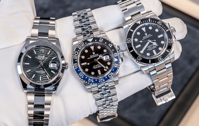 Explicação dos tipos de ponteiros Rolex