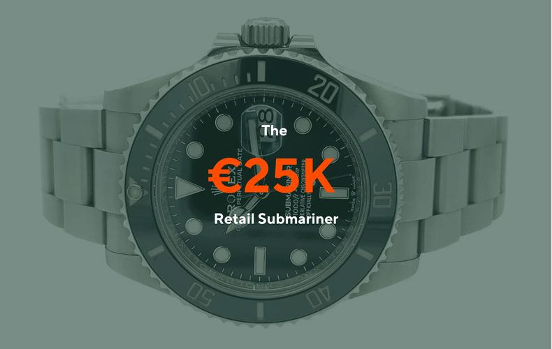 Would you buy a steel Rolex Submariner for €25.000?