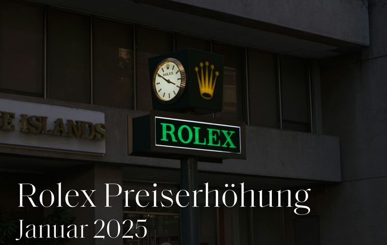 Rolex 2025 Preiserhöhungen