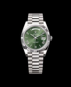 pre-owned-Rolex-Day-Date-witgoud