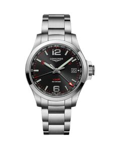 Longines-Longines-Conquest-V.H.P.-GMT-Quartz-41mm-Black