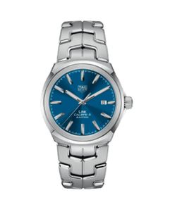 TAG-Heuer-Link-Calibre-5-41Mm-Blue
