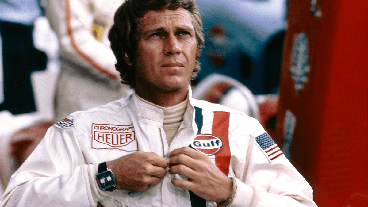 What watch did discount steve mcqueen wear