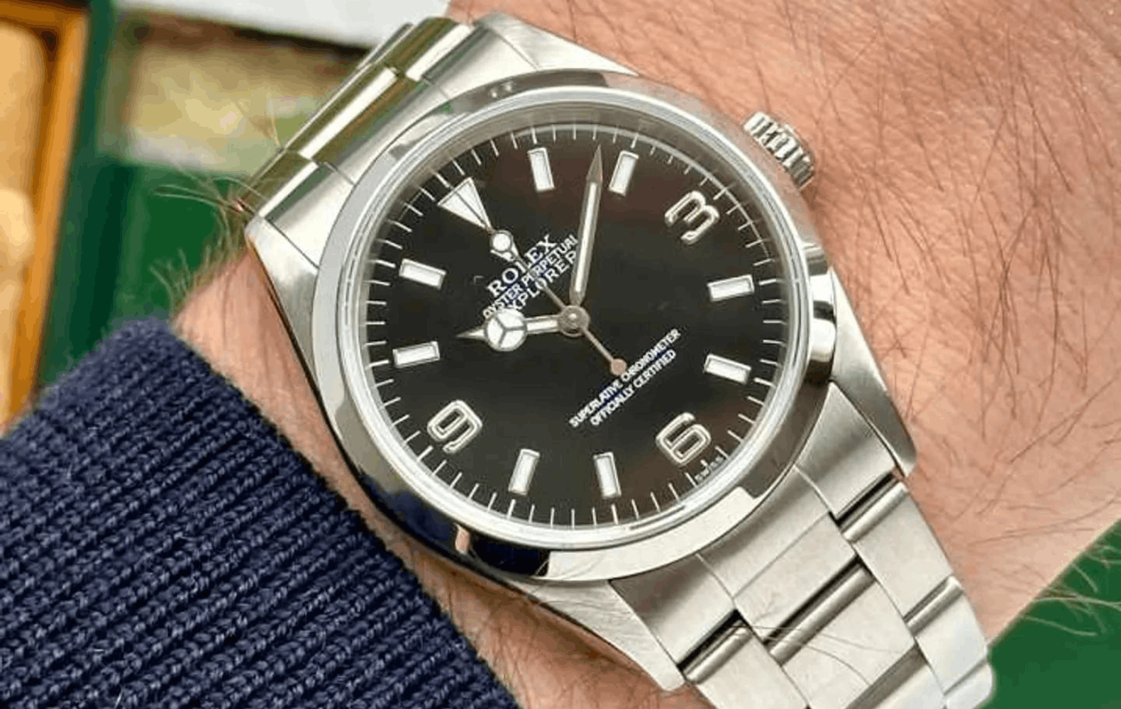 Rolex 14270 patina hotsell