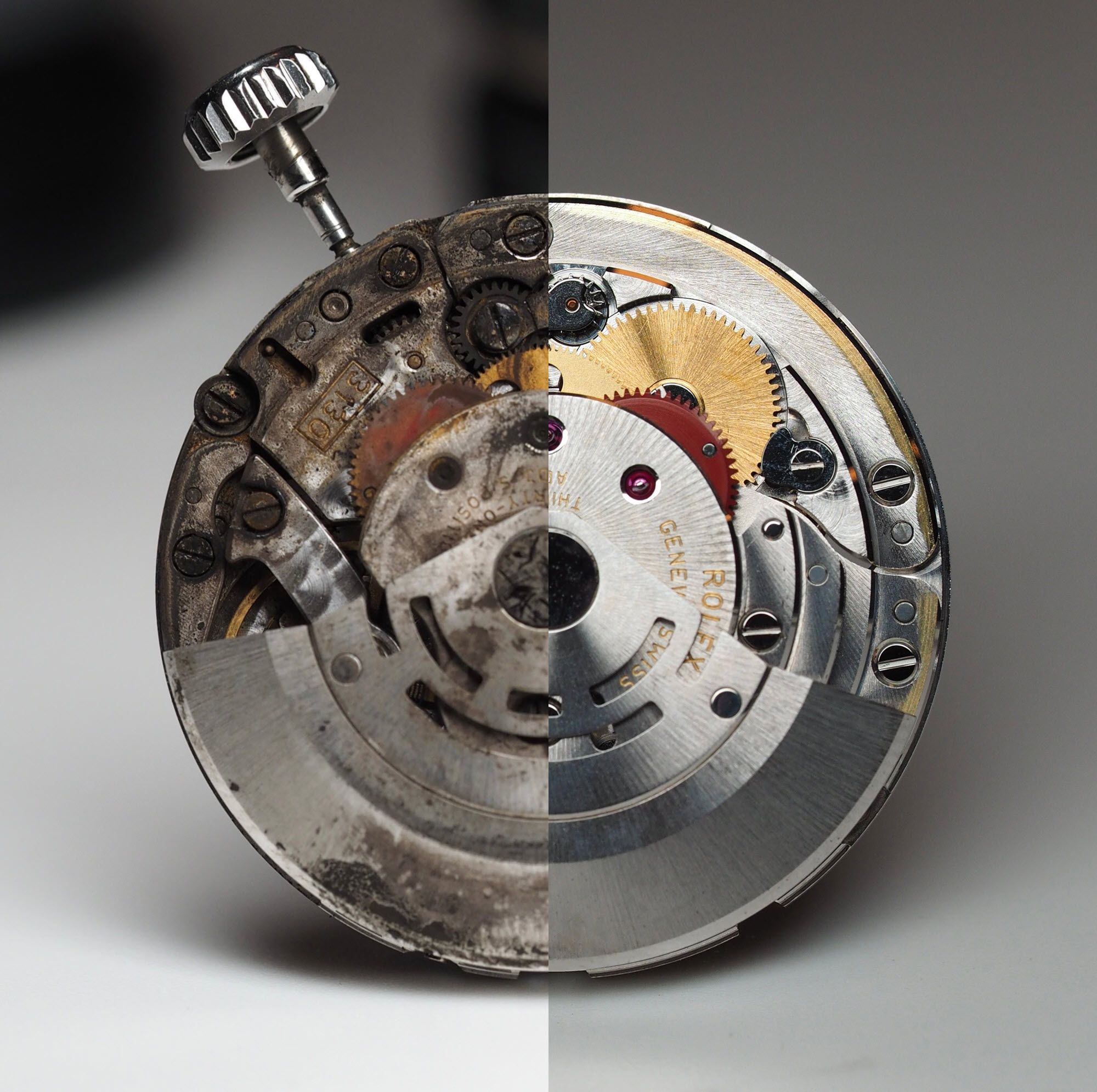 Water damage in your luxury watch