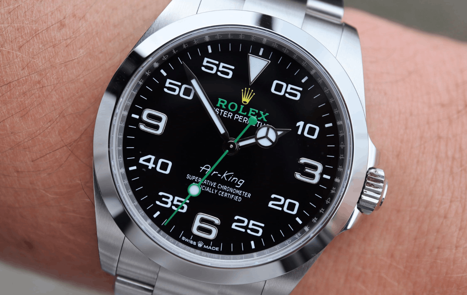 Rolex air king serial numbers sale