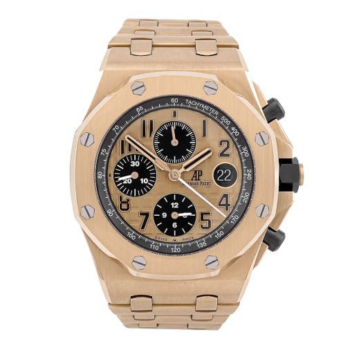 Cinturino E Connettori Acciaio Per Orologio AP Royal Oak Offshore 42mm - Argento