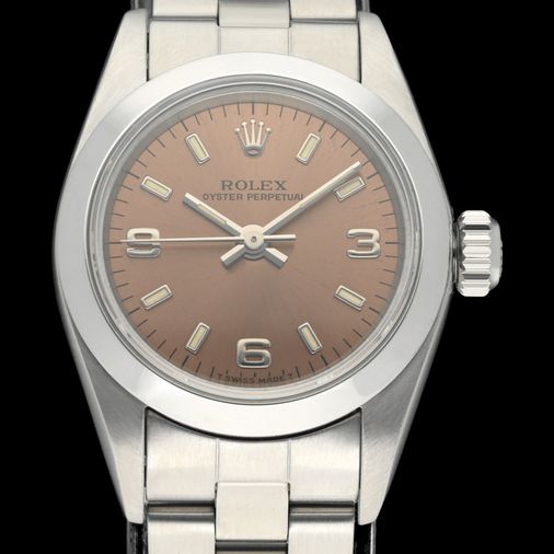 ROLEX Oyster Perpetual 67180ピンクレディース Rolex Oyster Perpetual 67180 Pink Ladies Watch [Used