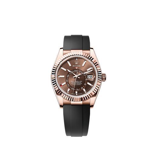Rose Gold Sky Rolex 2021 Sky Dweller ROLEX 2021 42mm Rose Gold Sky