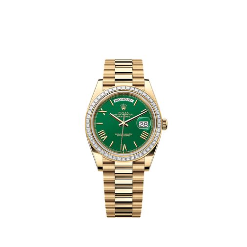 Rolex Day Date Rolex Dark Green Face Rolex NEW Day-Date 40mm