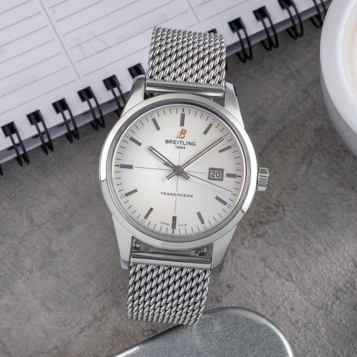Breitling with a White Dial » Check Prices & More