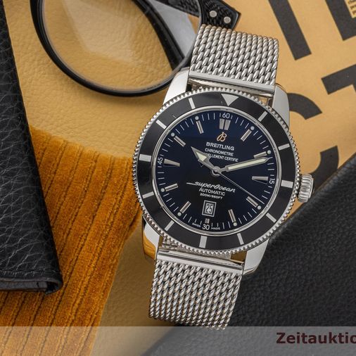 Breitling best sale leren band