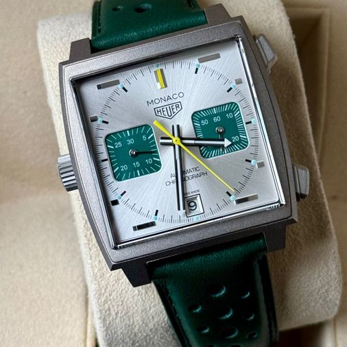 Monaco Calibre 11 Tag Heuer Monaco Green Dial Tag Heuer Monaco