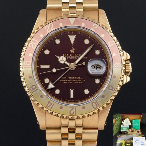 Rolex GMT-Master II Yellow Gold » Prices More