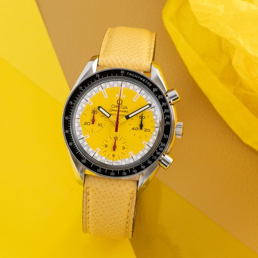 Speedmaster Reduced Omega Speedmaster Mit Lederarmband Omega