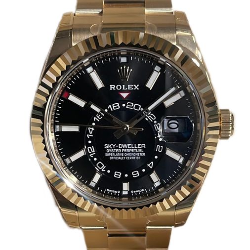 sky dweller gold schwarz