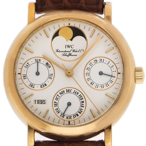 Couronne De Montre IWC Vintage Dorée - Référence IWC 8576 - Diamètre 5,60 Mm - Occasion