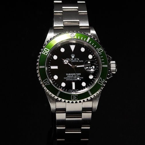 2007 Rolex Submariner Date Kermit 16610LV