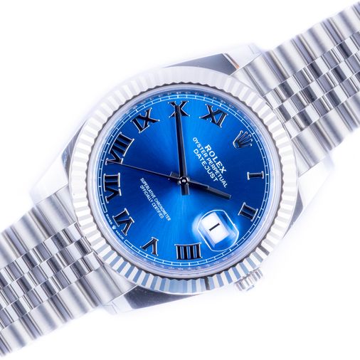 Rolex blauwe wijzerplaat sale