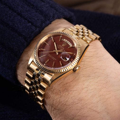 Rolex discount esfera roja