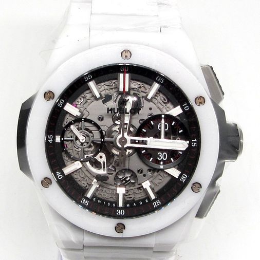 Hublot Square Bang White Ceramic Limited Edition Men's Watch