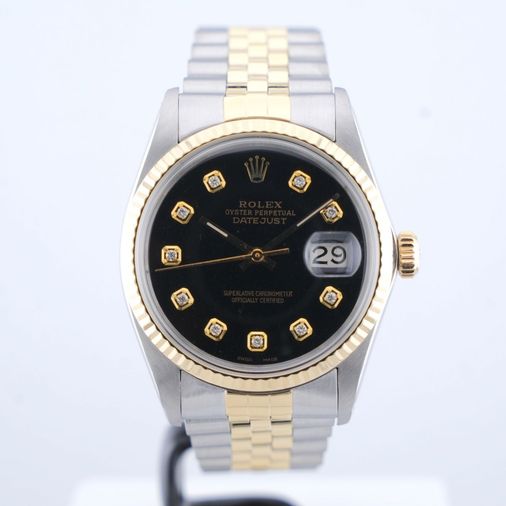Rolex Datejust watches with a Black Dial » Prices & More