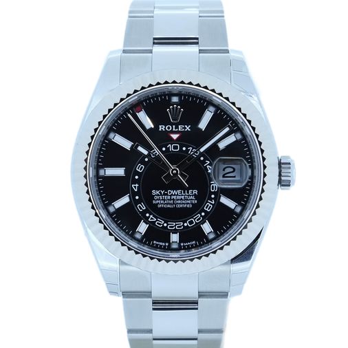 Rolex sky dweller blue prix hot sale