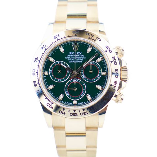 Rolex Daytona con quadrante Verde » Controlla Prezzi e altro