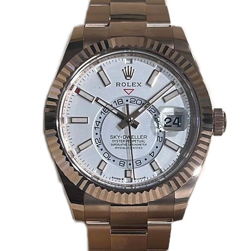 Rolex sky dweller grey on sale dial