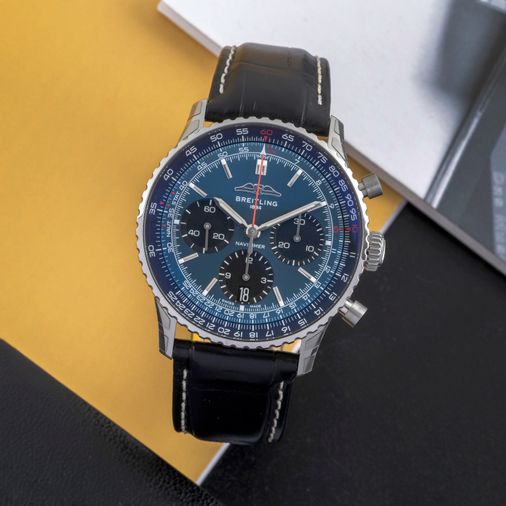 Breitling with a Blue Dial » Check Prices & More