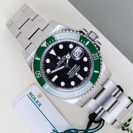Rolex Oyster Perpetual Rolex Submariner 50 Aniversario Bisel Verde
