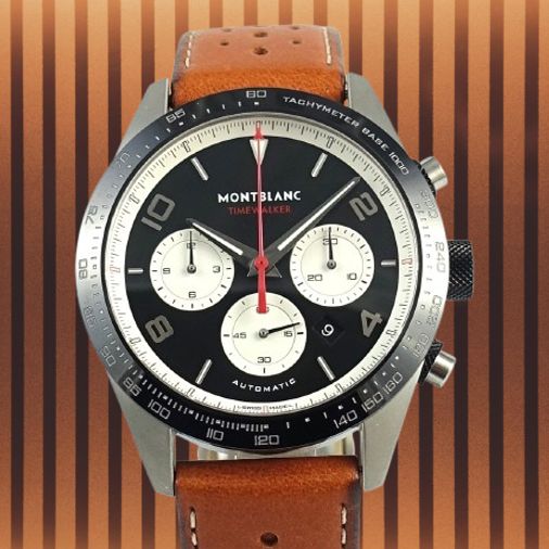 Montblanc timewalker chronograph 106504 best sale