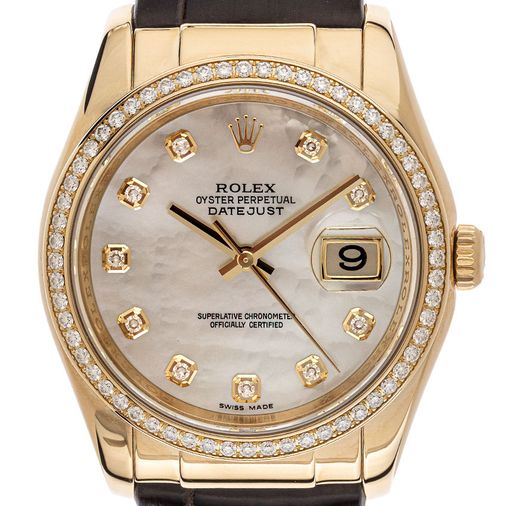 Leather Strap Rolex Datejust Zifferblatt Wechseln Watch Strap