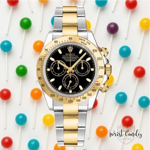 Rolex Daytona mit schwarzem Zifferblatt » Aktuelle Preise Infos - Main Image