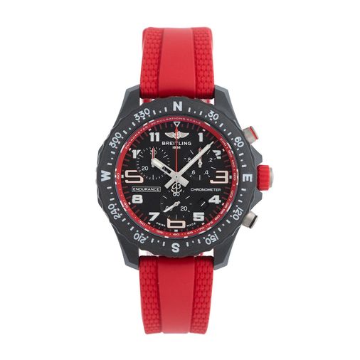 Bucherer Breitling Superocean Red Breitling Watches With A Rubber