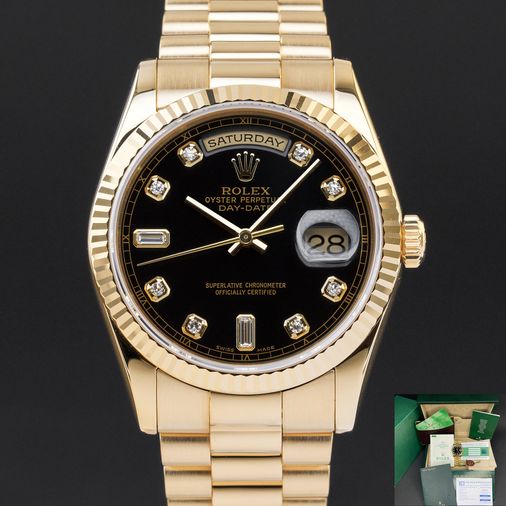 Yellow Gold Rolex Day Date Gold Gebraucht Kaufen Gebrauchte Rolex