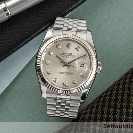 Rolex best sale witgoud heren