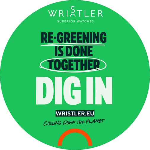 collab Wristler justdiggit - a regeneração é feita em conjunto