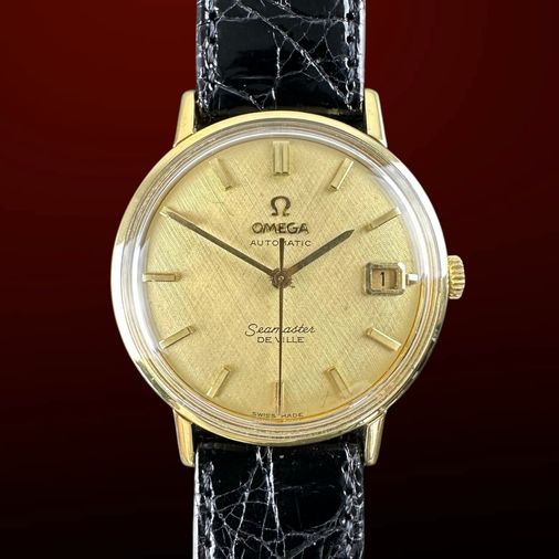 Ref 2802 7sc Omega Seamaster Oro AÃ±os 70 Omega Snoopy Watches